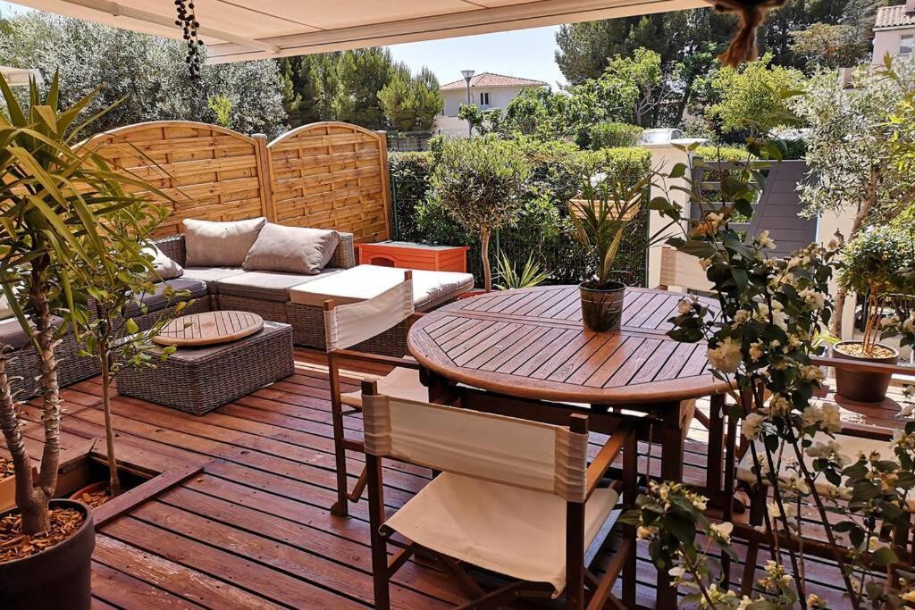 דירות La Terrasse Ensoleillee De Sausset - Cote Bleue מראה חיצוני תמונה